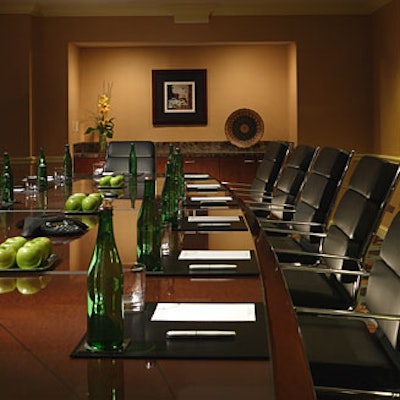The Georgetown boardroom in the Renaissance M Street Hotel.