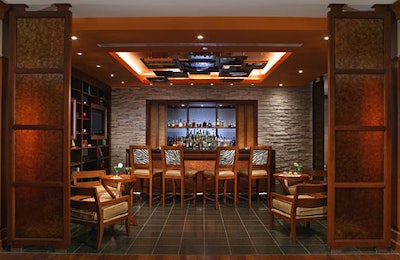 The hotel's M Bar.