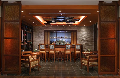 The hotel's M Bar.
