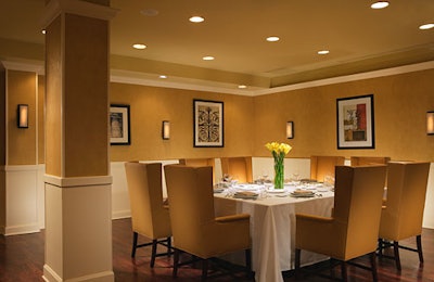 M Brasserie's private dining room, Perfect Seasons.