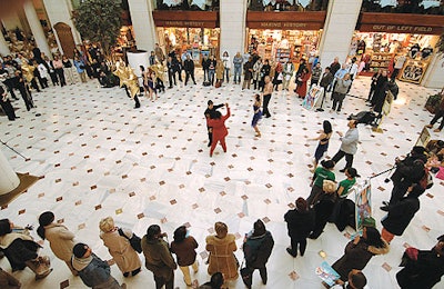 After dancing their way through the nation's capital in the morning, the dancers headed to Union Station at lunchtime on March 7 to host the dance competition.