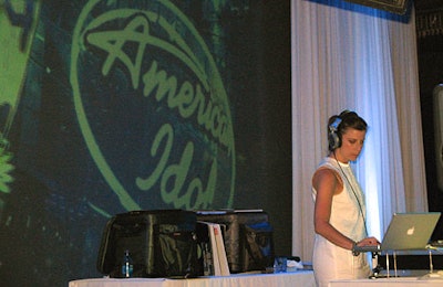DJ Pesce spun dance tunes for the crowd.