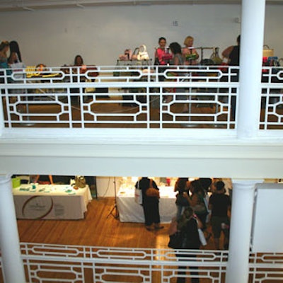 The Moore Building's four floors allowed for the event's 1,000-plus attendees to spread out and peruse the offerings.