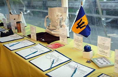The event also featured a silent auction of items including a 2007 ING NYC Marathon package, several Barbados travel packages, and a seven-course tasting menu for four at Tocqueville.