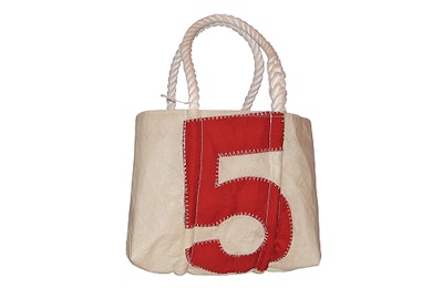 Sea Bags crafts totes from sails.