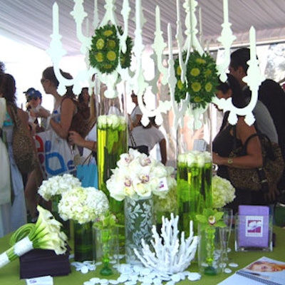 Pistils & Petals showcased their striking wedding and event flower arrangements.