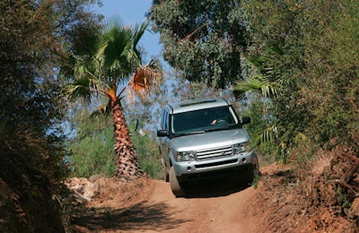 Drivers experienced the ride on a rugged course.