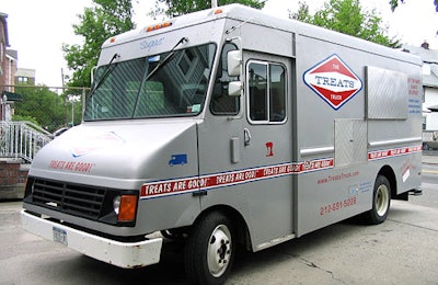 'Sugar,' the Treats Truck, runs on eco-friendly compressed natural gas.