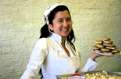 Owner Kim Ima and her staff bake their creations in their Red Hook, Brooklyn bakery.
