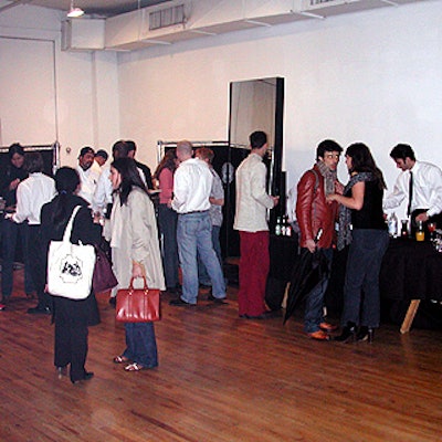 A group of young fashion folks went to the Levi's Lookbook Model Search party at Sun Studios.