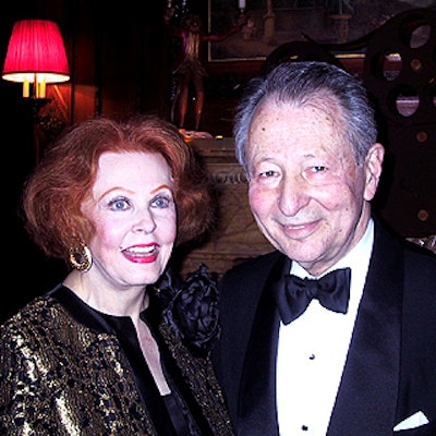 Actress Arlene Dahl, vice-chair of the academy's New York events committee, and Arthur Manson, the committee's chairman, organized the event.