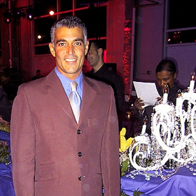 Anthony Rotella, an event planner for the Catering Company, coordinated the event's food and staffing.