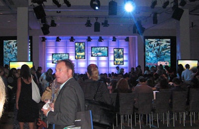 Planners filed into the Fashion Theater to take their seats for the general session 'What's New, What's Hot, What's Now?'