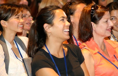 Attendees shared a laugh as guest speakers exchanged their thoughts and stories on working in the industry.