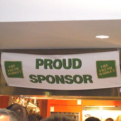 The Fresh Market, also an event sponsor, provided all the food for the competition, including the 'secret ingredient' bag.