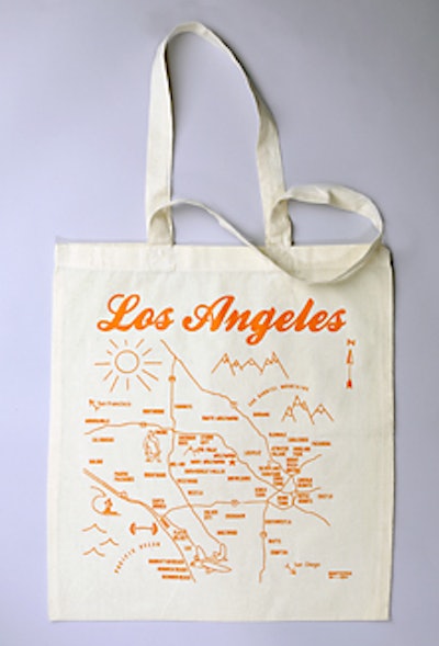 Guests can know where they’ve been and where they’re going with a glance over the shoulder at a Maptote.