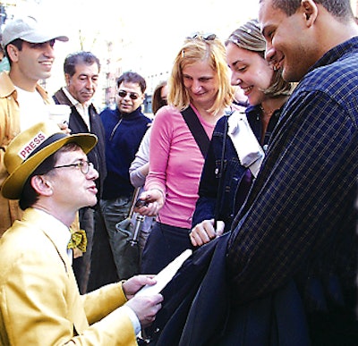 Dan Hurley, as the 60-Second Novelist, creates stories based on chats with guests.