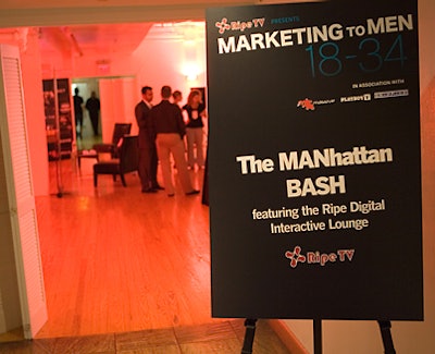 The day concluded with the MANhattan Bash, a cocktail mixer.