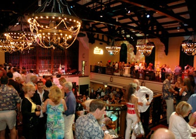 The bilevel Harriet Himmel Theater hosted 500 PalmBeach residents and their guests.