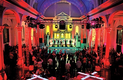 One of downtown's most architecturally striking buildings houses the event venue Vibiana.