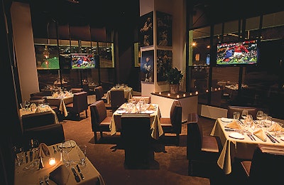 Around the corner from the Redwood, Trifecta is a sophisticated sports bar and lounge.