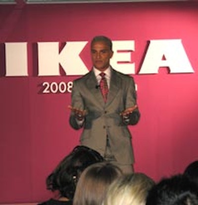 Jay Manuel, host of Canada's Next Top Model, presided as the master of ceremonies.