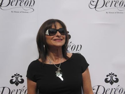 Fashionista Jeanne Beker, host of Fashion Television, wore all black for the event.