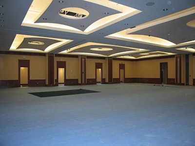 The Westin Ballroom, under construction.