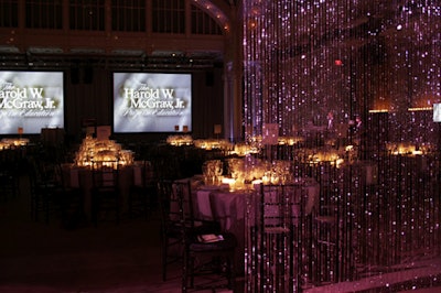 Multimedia presentations reviewed the prize's 20-year history.