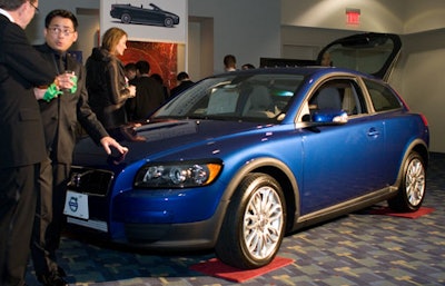 Event sponsor Volvo was ever-present, with four cars on-site, including one that was sold during the live auction.