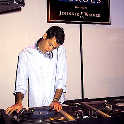 Mark Ronson served as DJ for the party.