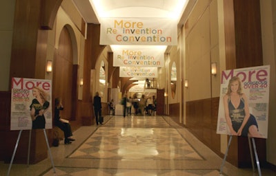 Organizers said the upscale venue reflected the magazine's demographics.