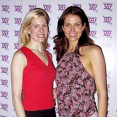 Mary Wible and Deborah Williamson, cofounders of Swell Productions, organized the National Self Day kickoff party at the Park.