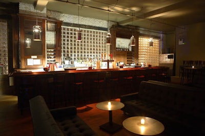 One of the venue's three bars.