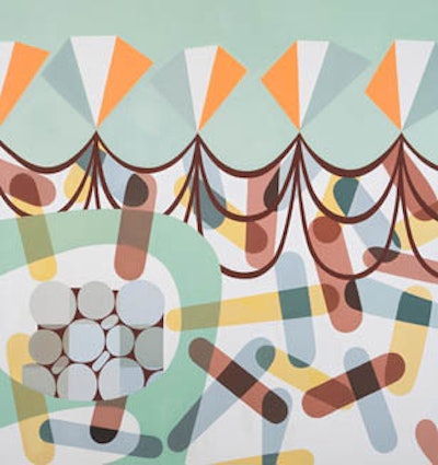 An abstract painting by Colin Thomson from Art for Media.