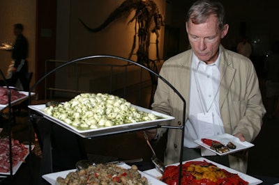 Several tasting stations were positioned throughout the space.