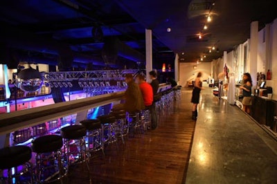 Terminal 5 has a bar on each of its three floors.