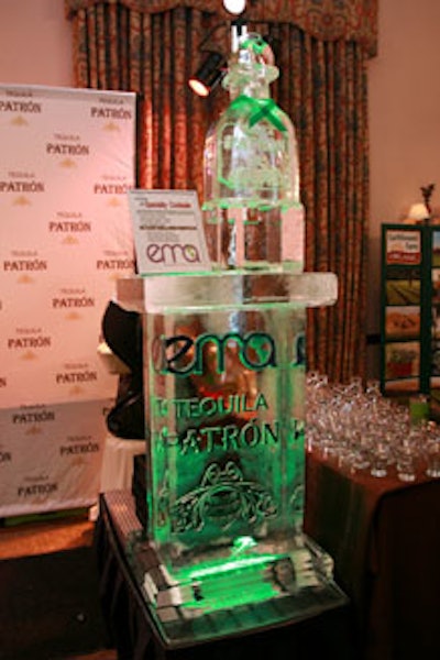 Patron sponsored a bar.