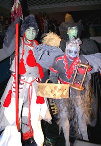 The Wizard of Oz trio was a favorite among event attendees.
