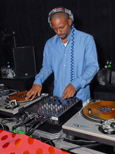 DJ Irie kept the energy high at the after-party, spinning everything from dance favorites to '80s classics.