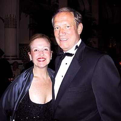 Thirteen general manager Paula Kerger and Governor George Pataki.