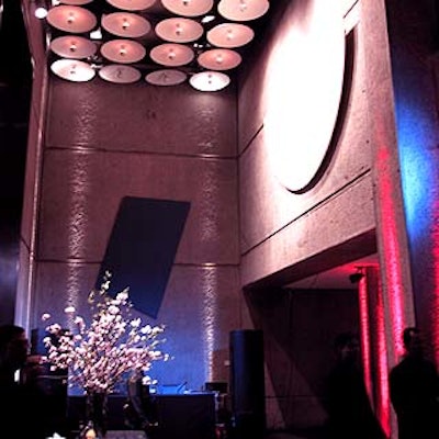 The downstairs patio of the Whitney Museum of Contemporary Art hosted the Whitney Contemporaries' Art Party 2001.