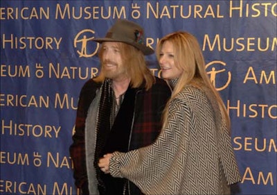 Tom Petty performed as part of the night's entertainment.