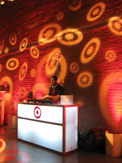 The Target lounge featured DJ Scott Melker, who spun a variety of music, with a good dose of '80s tunes.