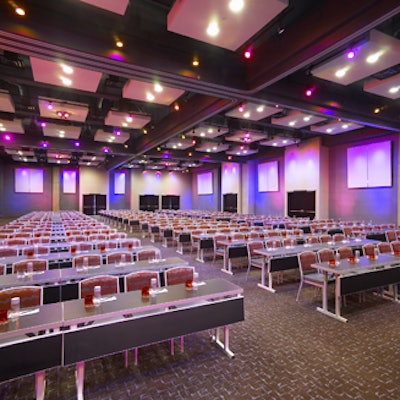 Legends Ballroom, which holds 1,000 for receptions or 600 for seated events.