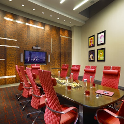 The 600-square-foot Watchtower boardroom.