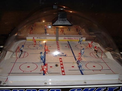 All Star Game Rentals supplied Bubble hockey games.