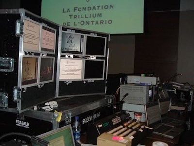 MaRS Centre supplied the audiovisual equipment.
