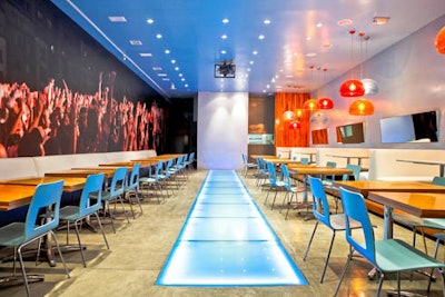 The runway at Mode.