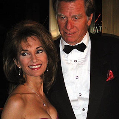 Susan Lucci and her husband Helmut Huber were among the 600 guests at the Children's Hearing Institute benefit.